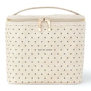 Kate Spade New York Out To Lunch Deco Dots Lunch Tote, Canvas